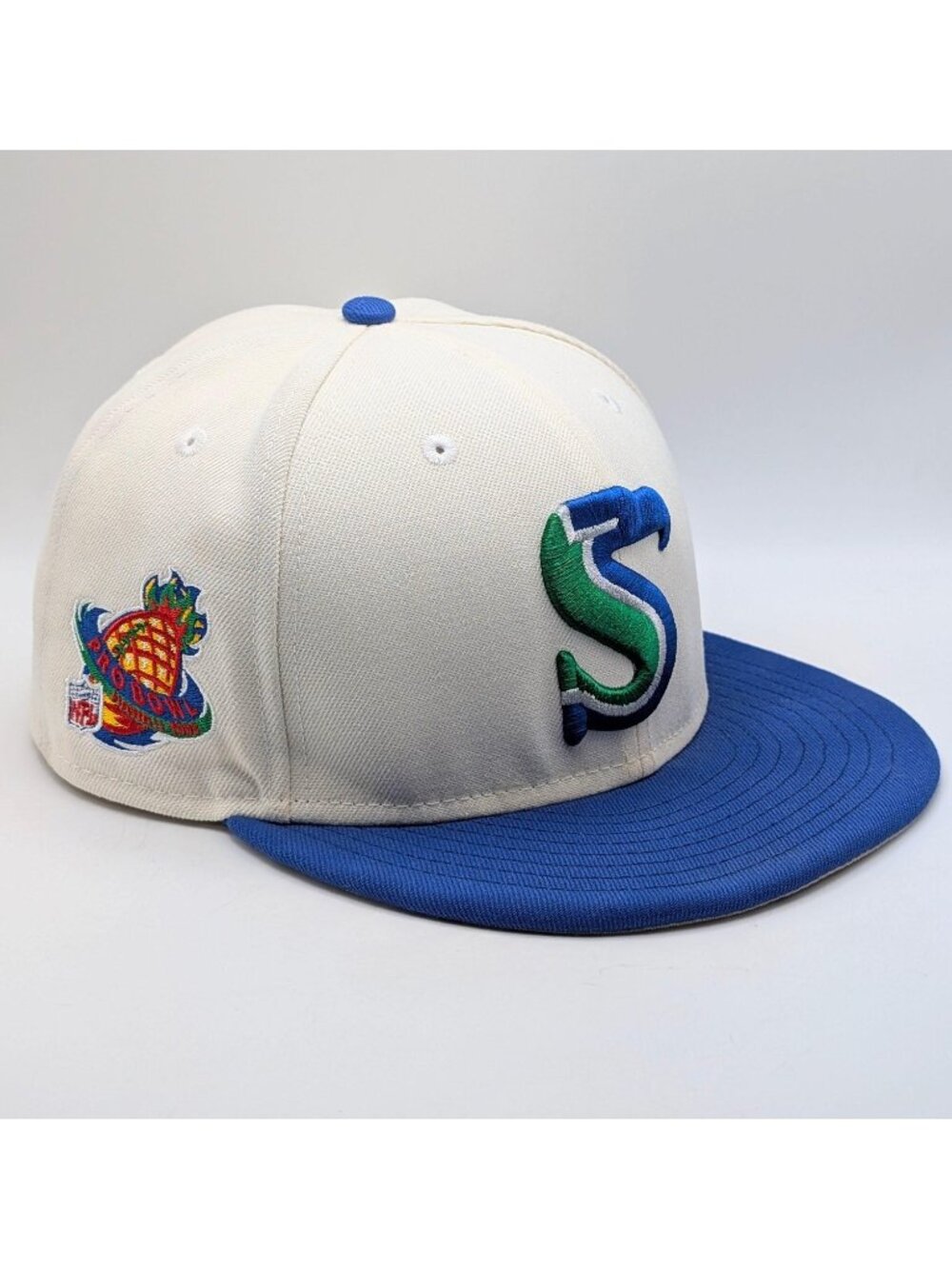Seattle Seahawks New Era 59Fifty Fitted Hat Sz 7 1/2 PRO BOWL 1998 NFL Football